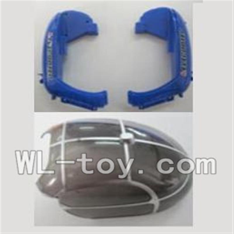 WLtoys V915 RC Helicopter Parts WL toys V915 model Part-01 Bottom shell cover