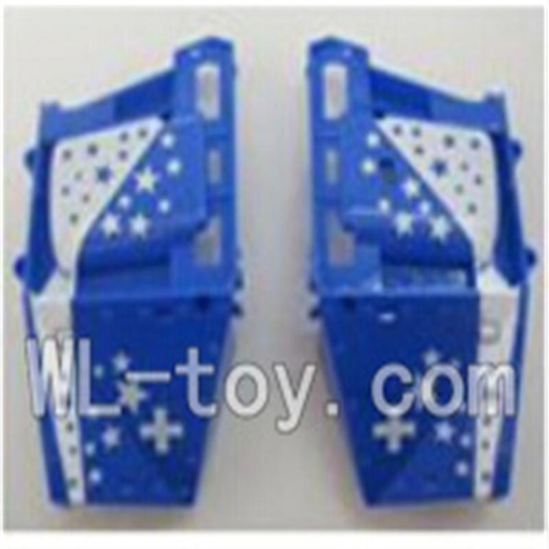 WLtoys V915 RC Helicopter Parts, WL toys V915 model Part-04 Shell cover for the helicopter body