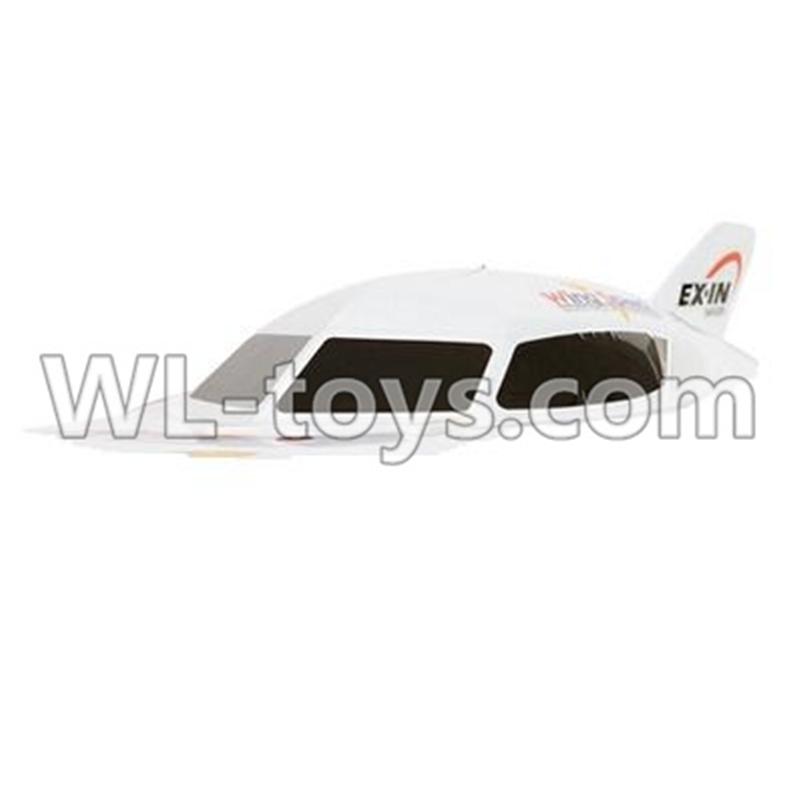 Double Horse 7000 RC boat parts-14 Upper shell cover,canopy,shuang ma DH 7000 parts