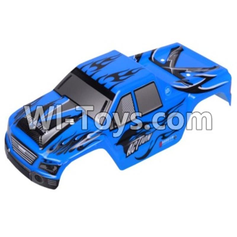 Wltoys A979 Body shellcover,Car canopy,Sheel cover-Gray,Wltoys A979 RC Truck Parts,rc car and rc racing car Spare Parts