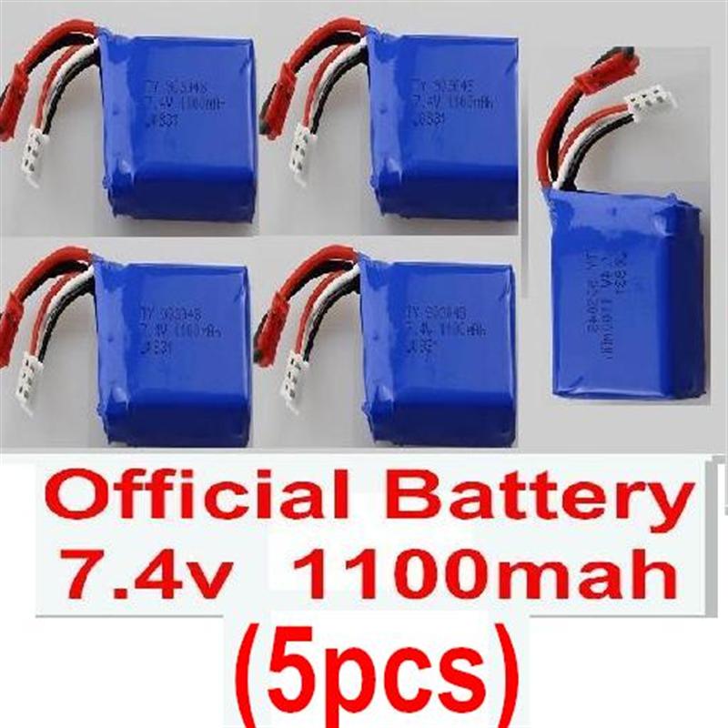 Wltoys A969 Parts-05 Official 7.4v 1100mah battery(5pcs) For Wltoys A969 desert rc trunk parts,rc car and rc racing car Parts