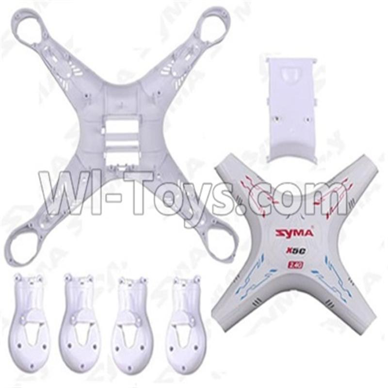 SYMA-X5C-Parts-01 Fuselage SYMA X5C Quadrocopter Syma X5C rc helicopter parts SYMARC X5C TOYS