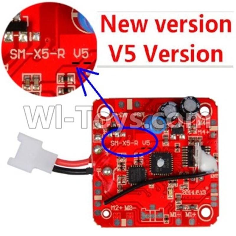 SYMA-X5C-Parts-04 V5 Version Circuit board SYMA X5C Quadrocopter Syma X5C rc helicopter parts SYMARC X5C TOYS