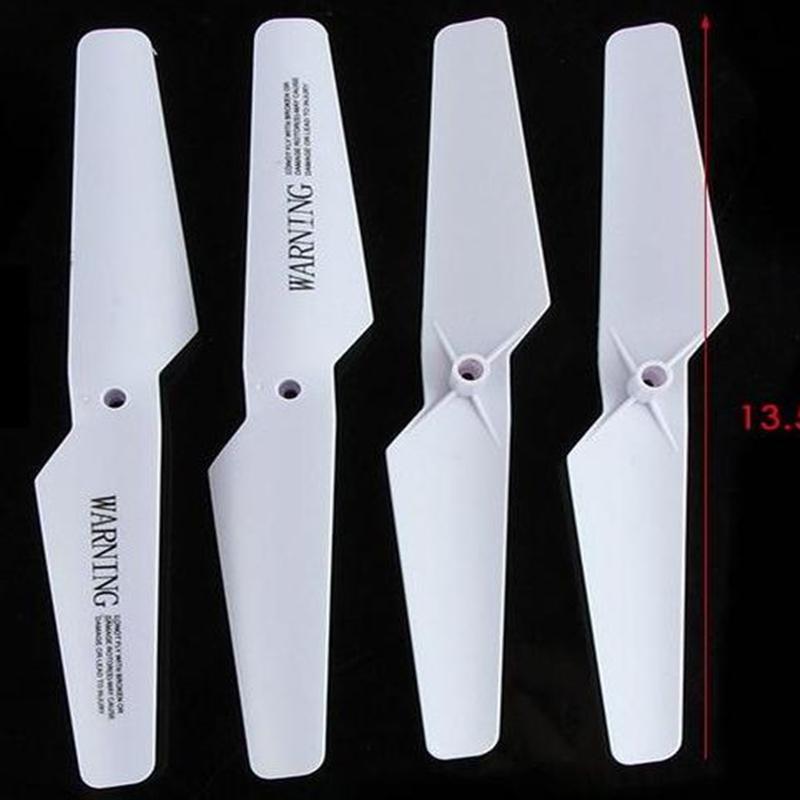 JJRC H5 H5C Parts-02 Rotor blades,Propellers(4pcs)-White For JJRC H5C Quadcopter parts,H5C Drone Parts