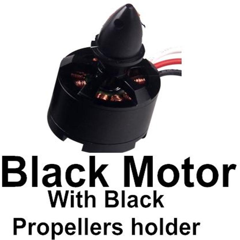 BaYang Toys X16 Parts-14-03 Black Color Brushless Motor with Black Propellers holder-1pcs,BaYang X16 RC Quadcopter Drone Spare Parts,BaYang Toys X16 Accessoriess Replacement