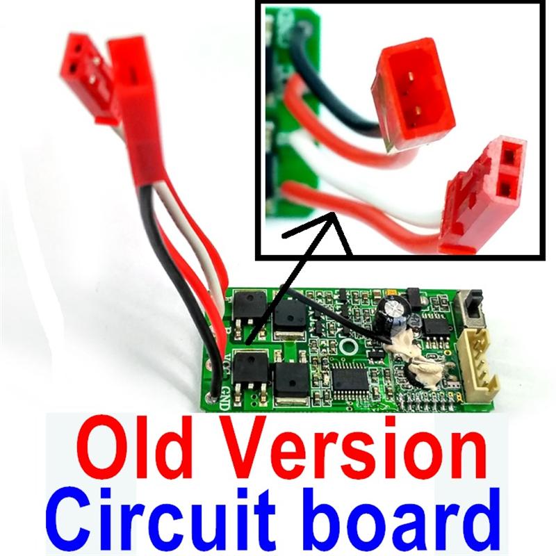 Subotech BG1510D DZDB04 Old Version Circuit board,Receiver board(Old version-The two plug are all Red color),Subotech BG1510D RC Car Spare parts Accessories,1:24 4WD BG1510D RC Racing Car parts,High Speed Drifting Buggy Parts