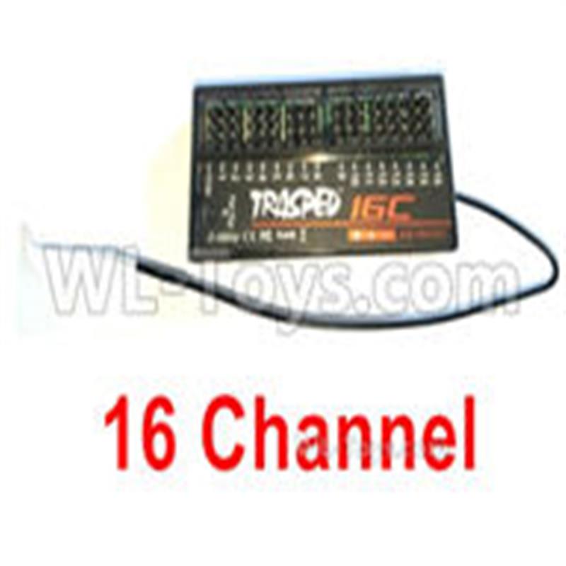 HG P408 Parts-16 Channel Receiver(Can only be used for the 16 channel Transmitter)-YK002-1,HG P408 Kfor Parts,HG P408 Humvee RTR Parts